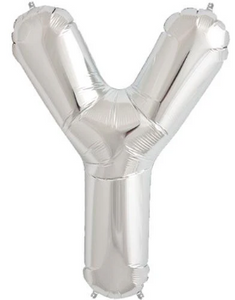 Y Foil Balloon - 86cm Silver (Northstar)