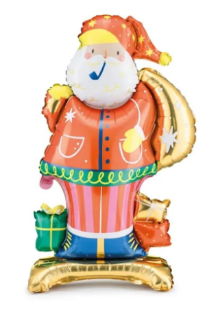 Standing Santa Balloon (Party Deco)