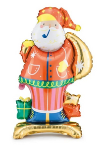 Standing Santa Balloon (Party Deco)