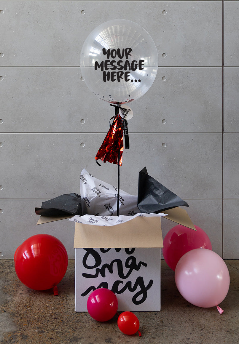 Valentine's Day Custom Boxed Balloon