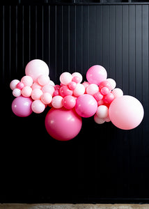 Fancy Pink Balloon Garland Kit