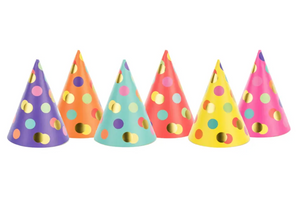 Bright Spots Party Hats